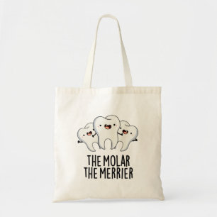 Tote Bag Le Molar Le Merrier Dental Dental Dental Tooth Pun