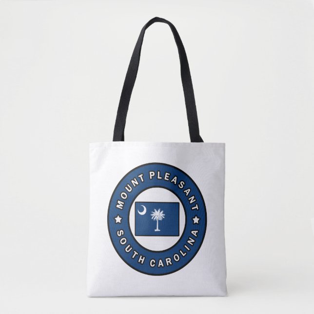 Tote Bag Le Mont Pleasant Caroline du Sud (Devant)