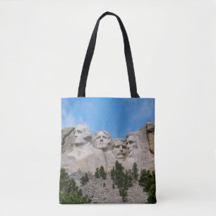 Tote Bag Le Mont Rushmore au printemps