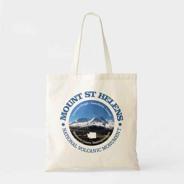 Tote Bag Le mont Sainte-Hélène (Devant)