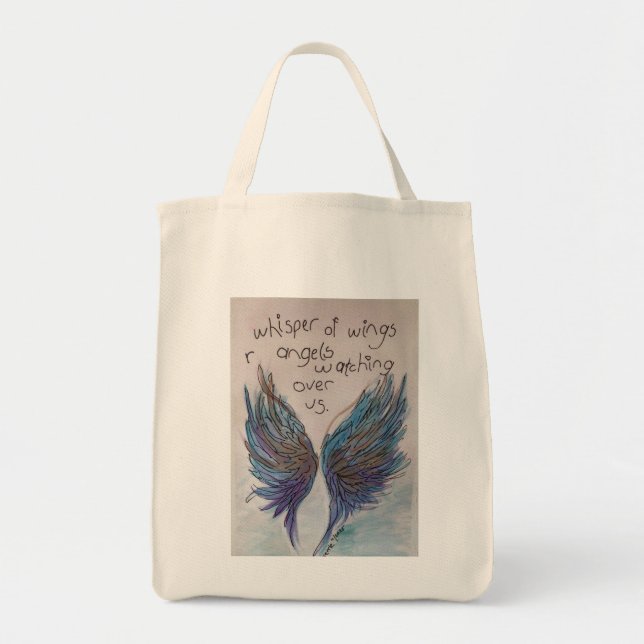 Tote Bag Le murmure des ailes (Devant)
