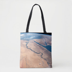 Tote Bag Le Nil, La Mer Rouge Et La Mer Méditerranée.