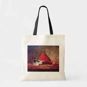 Tote Bag Le panier de fraise par Chardin Jean-Baptiste Sim