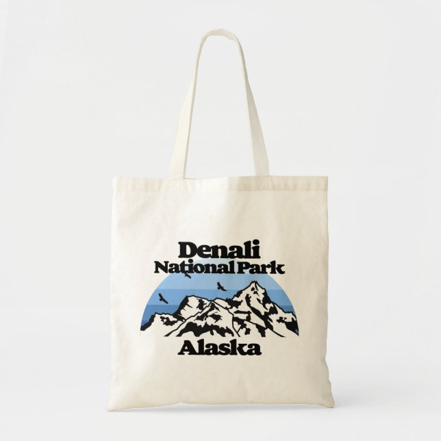 Tote Bag Le Parc national de Denali (Devant)
