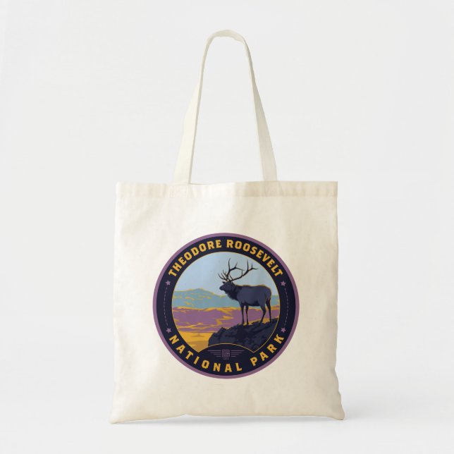 Tote Bag Le Parc national de Theodore Roosevelt (Devant)