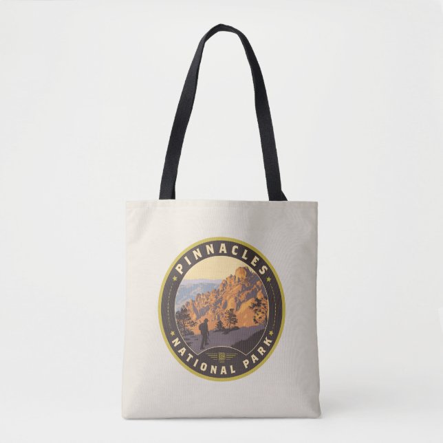 Tote Bag Le Parc national des Pinnacles (Devant)
