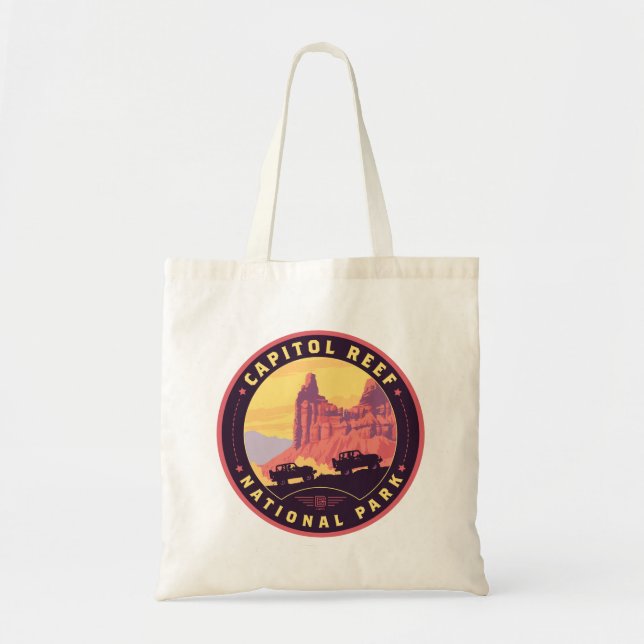 Tote Bag Le Parc national du Capitol Reef (Devant)