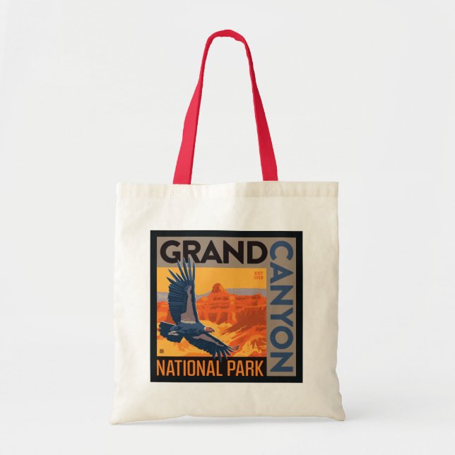 Tote Bag Le Parc national du Grand Canyon | Condor (Devant)