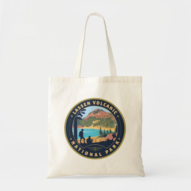 Tote Bag Le Parc national volcanique de Lassen (Devant)