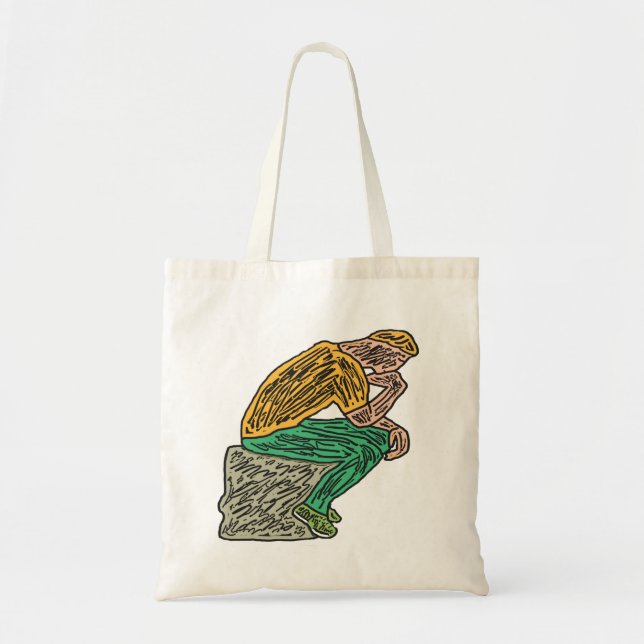 Tote Bag Le penseur (Devant)