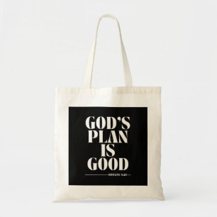 Tote Bag Le plan de Dieu est bon - Romains 8:28