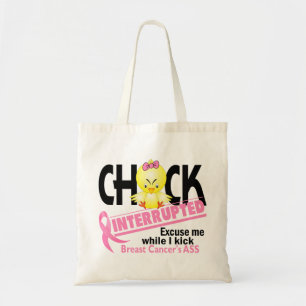 Tote Bag Le poussin a interrompu le cancer du sein 2
