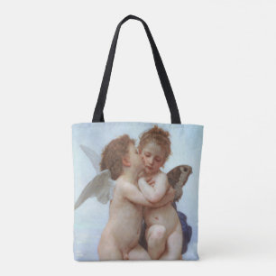 Tote Bag Le premier baiser, Amor et Psyche, Bouguereau