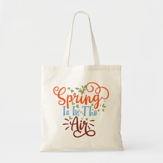Tote Bag Le Printemps Est Dans L'Air (Devant)