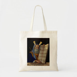 Tote Bag Le prophète Moïse avec les tablettes de la loi