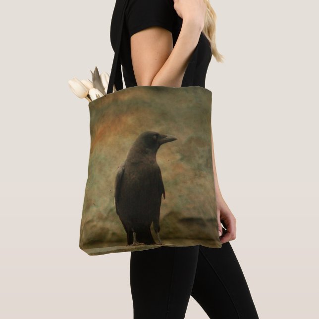 Tote Bag Le Puissant Corbeau (De près)