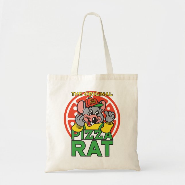 Tote Bag Le Rat De Pizza D'Origine (Devant)