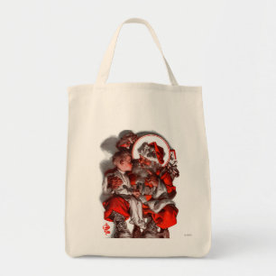 Tote Bag Le recouvrement de Père Noël