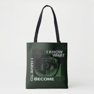 Tote Bag Le Riddler "Je Sais Ce Que Je Dois Devenir"