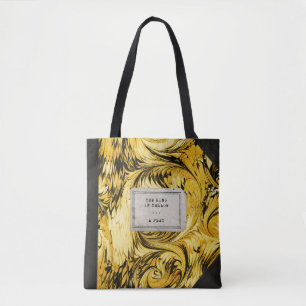 Tote Bag Le Roi en Jaune Jouer Fourre-tout
