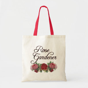 Tote Bag Le rose Gardener dit avec des Roses