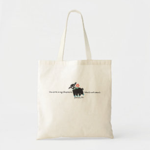 Tote Bag Le Seigneur est mon berger Psaume 23:1 Minimaliste
