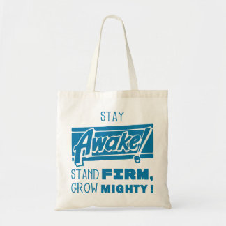 Tote Bag Le séjour éveillé, se tiennent ferme.