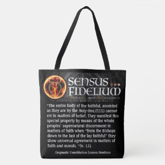 Tote Bag Le "sens des fidèles" catholiques de SCD Fidelium