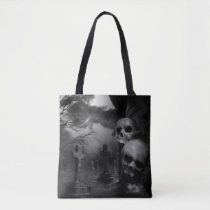 Tote Bag Le Shift Graveyard (Scène Gothique Des Graveyards)