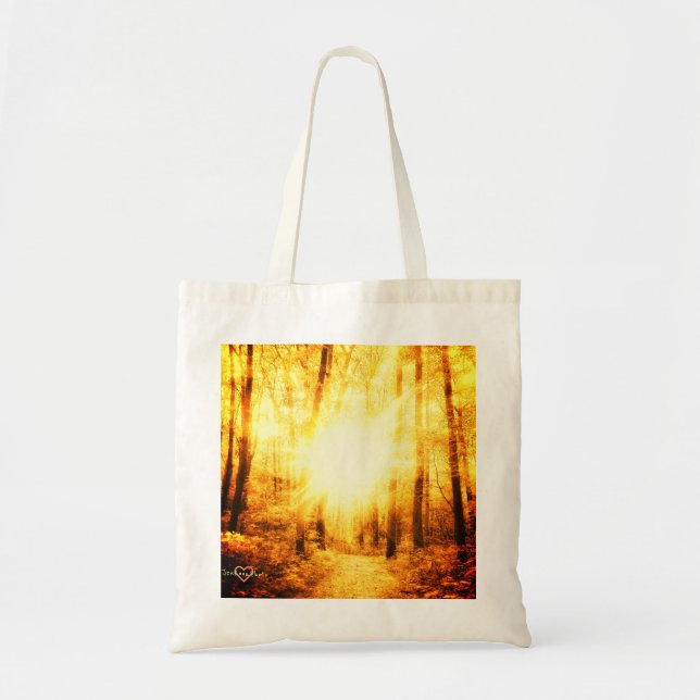 TOTE BAG LE SOLEIL FOURRE-TOUT D'OR (Devant)