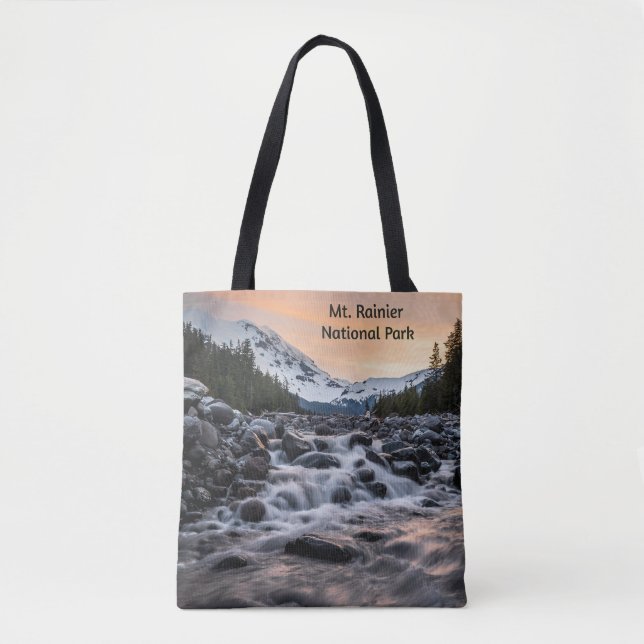 Tote Bag Le souvenir du parc national du Mont-Rainier (Devant)