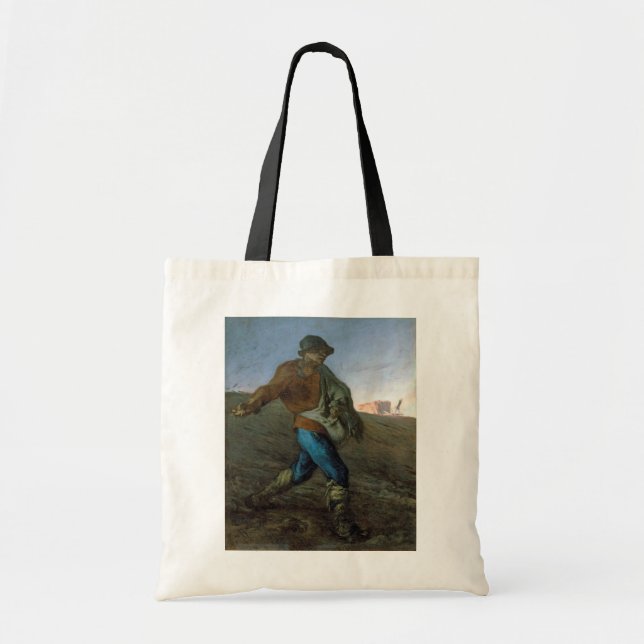 Tote Bag Le Sower, Jean-François Millet (Devant)