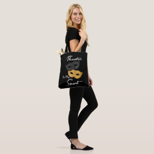 Tote Bag Le théâtre est mon sport  Cadeau de théâtre Lo