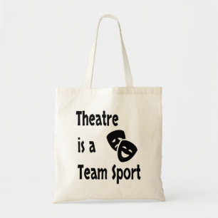Tote Bag Le théâtre est un sport d'équipe, acteur, acteur,