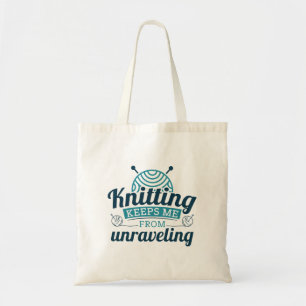 Tote Bag Le Tricot M'Empêche De Se Défaire