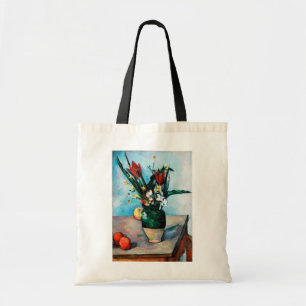 Tote Bag Le Vase des Tulipes, Paul Cezanne