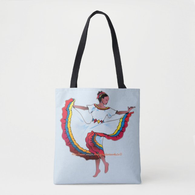 Tote Bag Le "Venezuela, le joropo " (Devant)