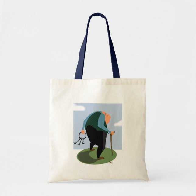 Tote Bag Le vieux gardien (Devant)