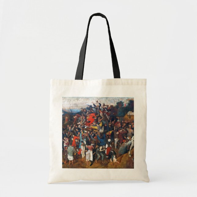 Tote Bag Le vin de Saint Martin, Pieter Bruegel (Devant)