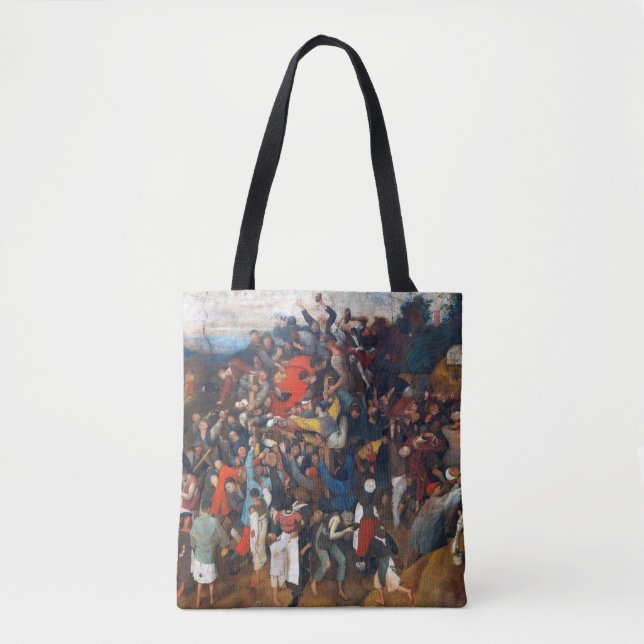 Tote Bag Le vin de Saint Martin, Pieter Bruegel (Devant)