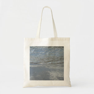 Tote Bag L'eau sur la plage Photographie Abstraite