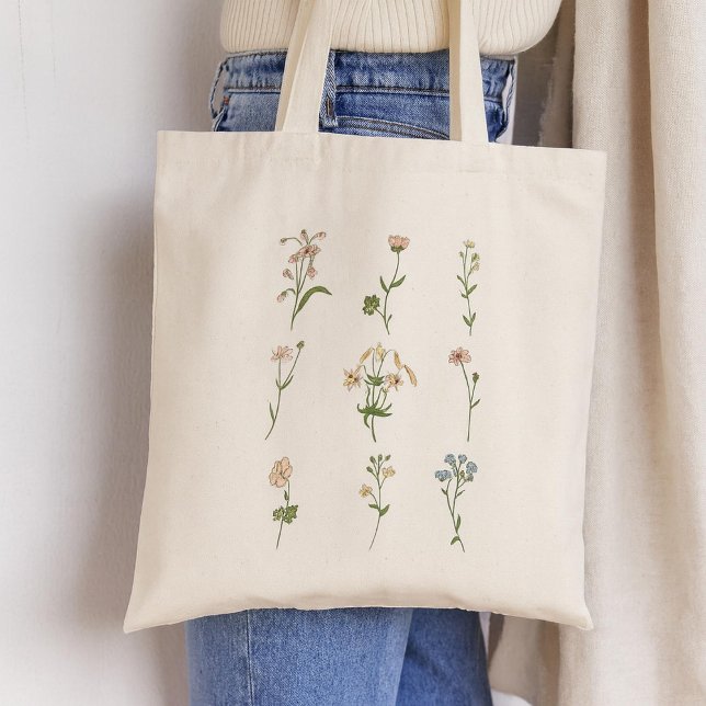 Tote Bag L'éclatement de la fleur (Créateur téléchargé)