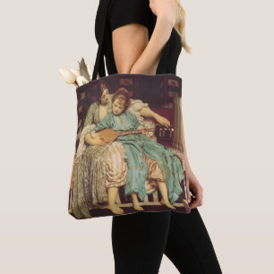 Tote Bag Leçon de musique par Lord Frederic Leighton