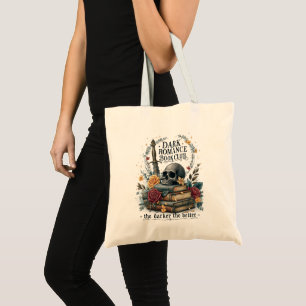 Tote Bag Lecteur gothique, lecteur de romance épicée
