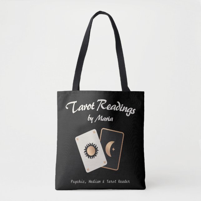 Tote Bag Lecture de la carte Tarot (Devant)