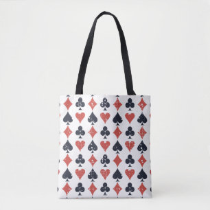 Tote Bag Lecture des cartes : Grunge Motif Abstrait