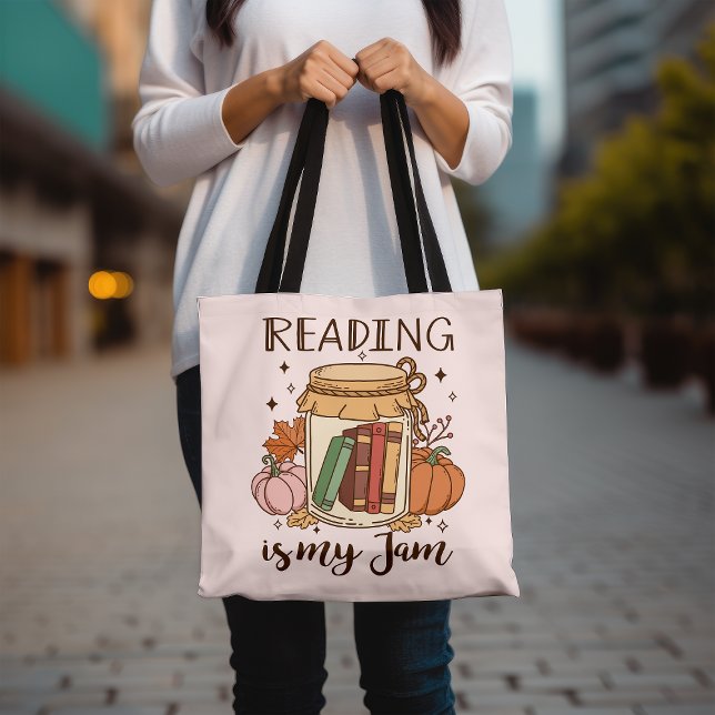 Tote Bag Lecture Éclectique Est Mon Livre De Jam Lover Fall (Créateur téléchargé)