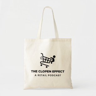Tote Bag L'effet Clopen - Logo noir