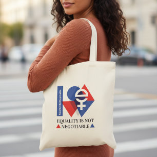 Tote Bag L'égalité sur mesure n'est pas négociable Journée
