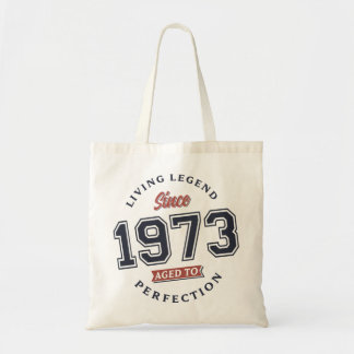Tote Bag Légende vivante 1973 Âgé à la perfection